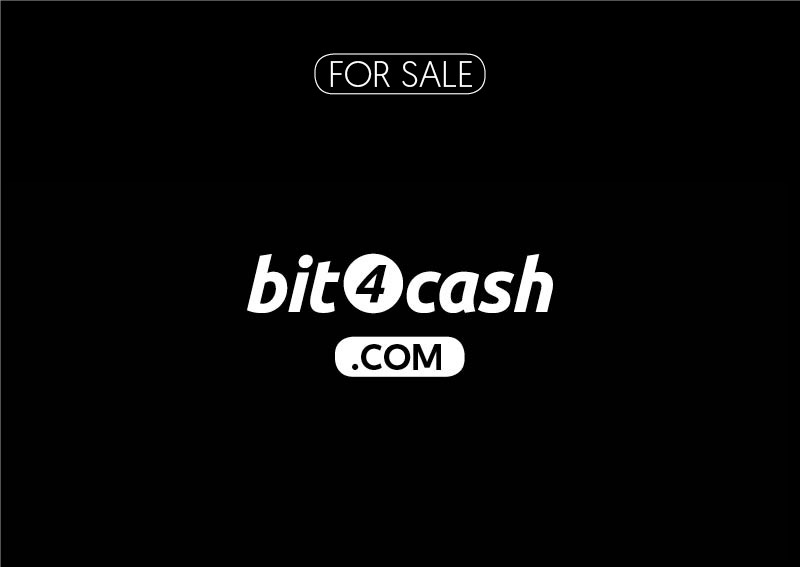 Bit4Cash.com is for sale