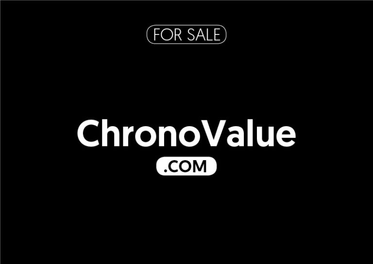 ChronoValue.com is for sale