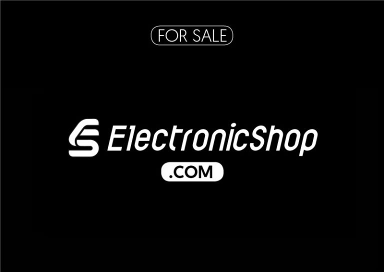 ElectronicShop.com is for sale